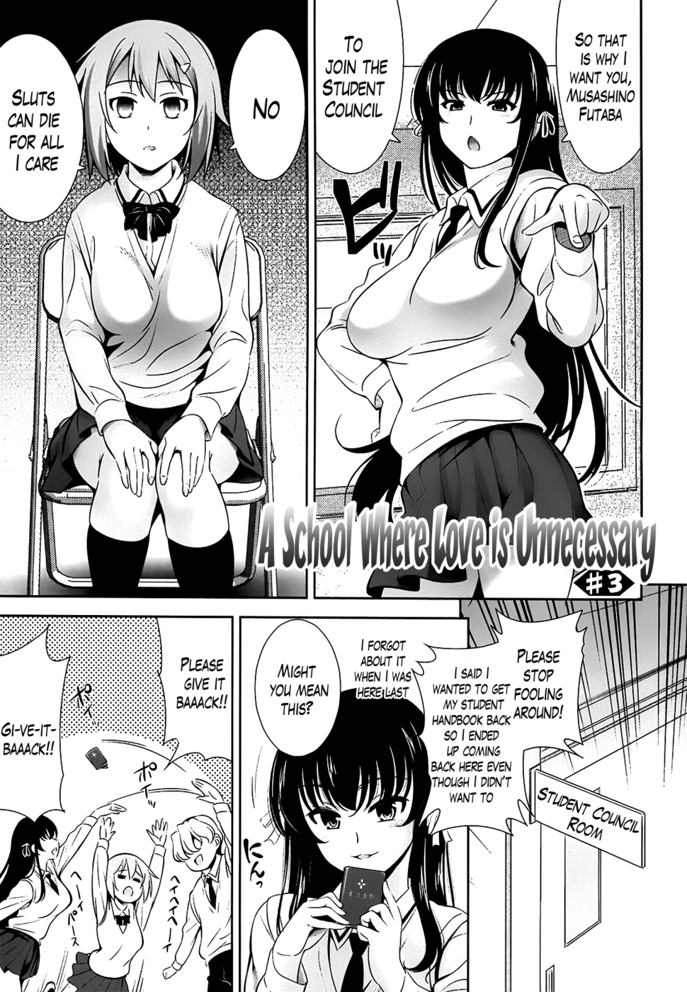Hentai Manga Comic-Renai Fuyou Gakuha-Chapter 3-1